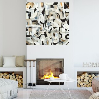 Foto 4 | Cuadro Decorativo - En El Laberinto - Liz Jardine - Arte Abstracto - Impresión En Lienzo - Fine Art Tj