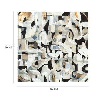Foto 6 | Cuadro Decorativo - En El Laberinto - Liz Jardine - Arte Abstracto - Impresión En Lienzo - Fine Art Tj