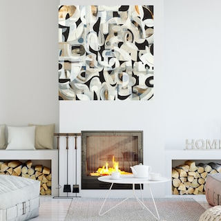 Foto 4 | Cuadro Decorativo - En El Laberinto - Liz Jardine - Arte Abstracto - Impresión En Lienzo - Fine Art Tj