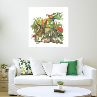 Foto 3 | Cuadro Decorativo - En La Jungla Ii - Wild Apple Portfolio - Arte Animales - Impresión En Lienzo - Fine Art Tj