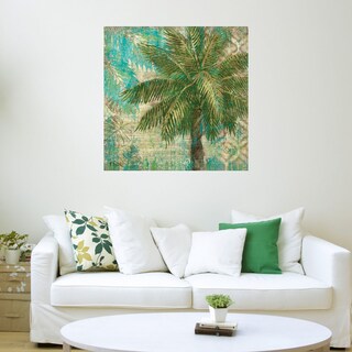 Foto 3 | Cuadro Decorativo - Escape En Aqua Ii - Paul Brent - Arte Floral - Impresión En Lienzo - Fine Art Tj