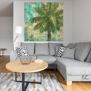Foto 4 | Cuadro Decorativo - Escape En Aqua Ii - Paul Brent - Arte Floral - Impresión En Lienzo - Fine Art Tj