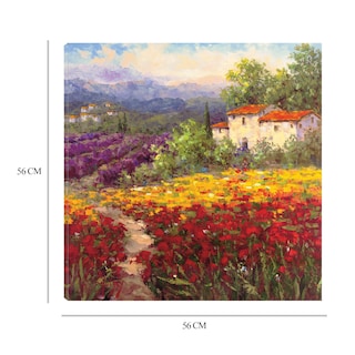 Foto 6 | Cuadro Decorativo - Flor Del País Ii - Hulsey - Arte Paisaje - Impresión En Lienzo - Fine Art Tj