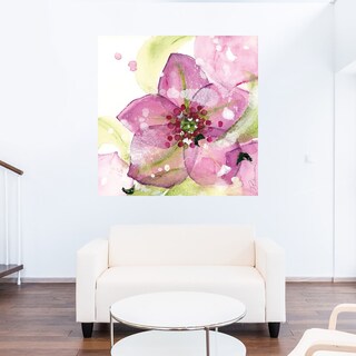 Foto 5 | Cuadro Decorativo - Flor Carmesí Ii - Sandra Jacobs - Arte Floral - Impresión En Lienzo - Fine Art Tj
