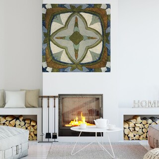 Foto 4 | Cuadro Decorativo - Azulejos Del Viejo Mundo X - Silvia Vassileva - Arte Abstracto - Impresión En Lienzo - Fine Art Tj