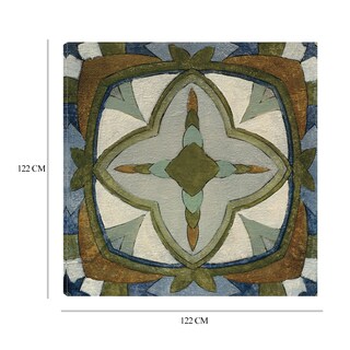 Foto 6 | Cuadro Decorativo - Azulejos Del Viejo Mundo X - Silvia Vassileva - Arte Abstracto - Impresión En Lienzo - Fine Art Tj