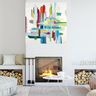 Foto 4 | Cuadro Decorativo - Castillos En El Aire - Randy Hibberd - Arte Abstracto - Impresión En Lienzo - Fine Art Tj