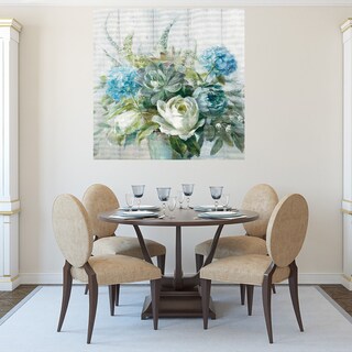 Foto 4 | Cuadro Decorativo - Elegancia Natural - Danhui Nai - Arte Floral - Impresión En Lienzo - Fine Art Tj