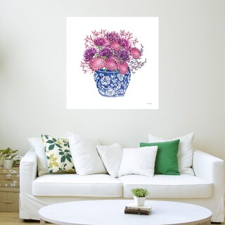 Foto 3 | Cuadro Decorativo - Estilo Chinoiserie Iv - Mercedes Lopez Charro - Arte Floral - Impresión En Lienzo - Fine Art Tj
