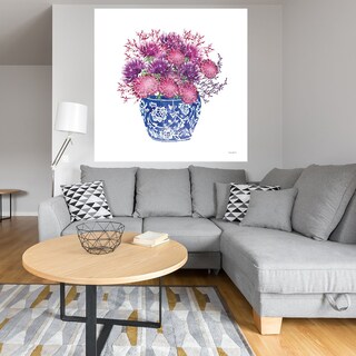 Foto 4 | Cuadro Decorativo - Estilo Chinoiserie Iv - Mercedes Lopez Charro - Arte Floral - Impresión En Lienzo - Fine Art Tj