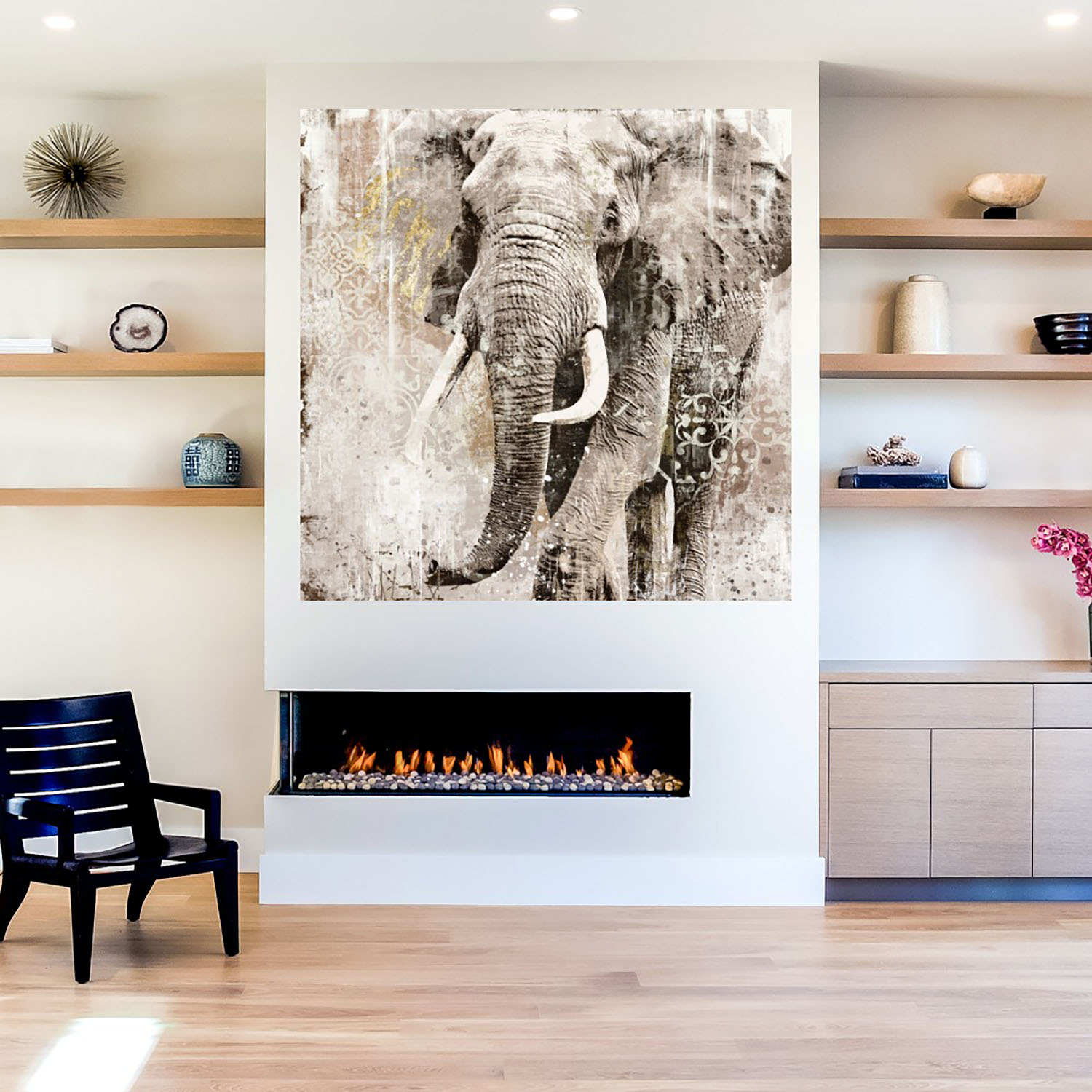 Foto 5 | Cuadro Decorativo - Estudio De Nubes Iii - Sophia Mann  - Arte Paisaje - Impresión En Lienzo - Fine Art Tj