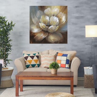 Foto 2 | Cuadro Decorativo - Floreciendo I - Nan - Arte Floral - Impresión En Lienzo - Fine Art Tj