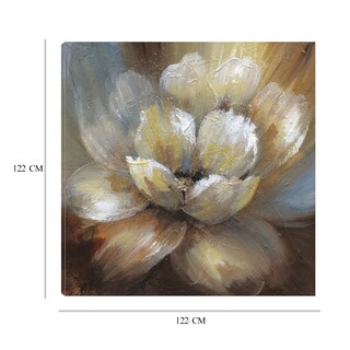 Foto 6 | Cuadro Decorativo - Floreciendo I - Nan - Arte Floral - Impresión En Lienzo - Fine Art Tj