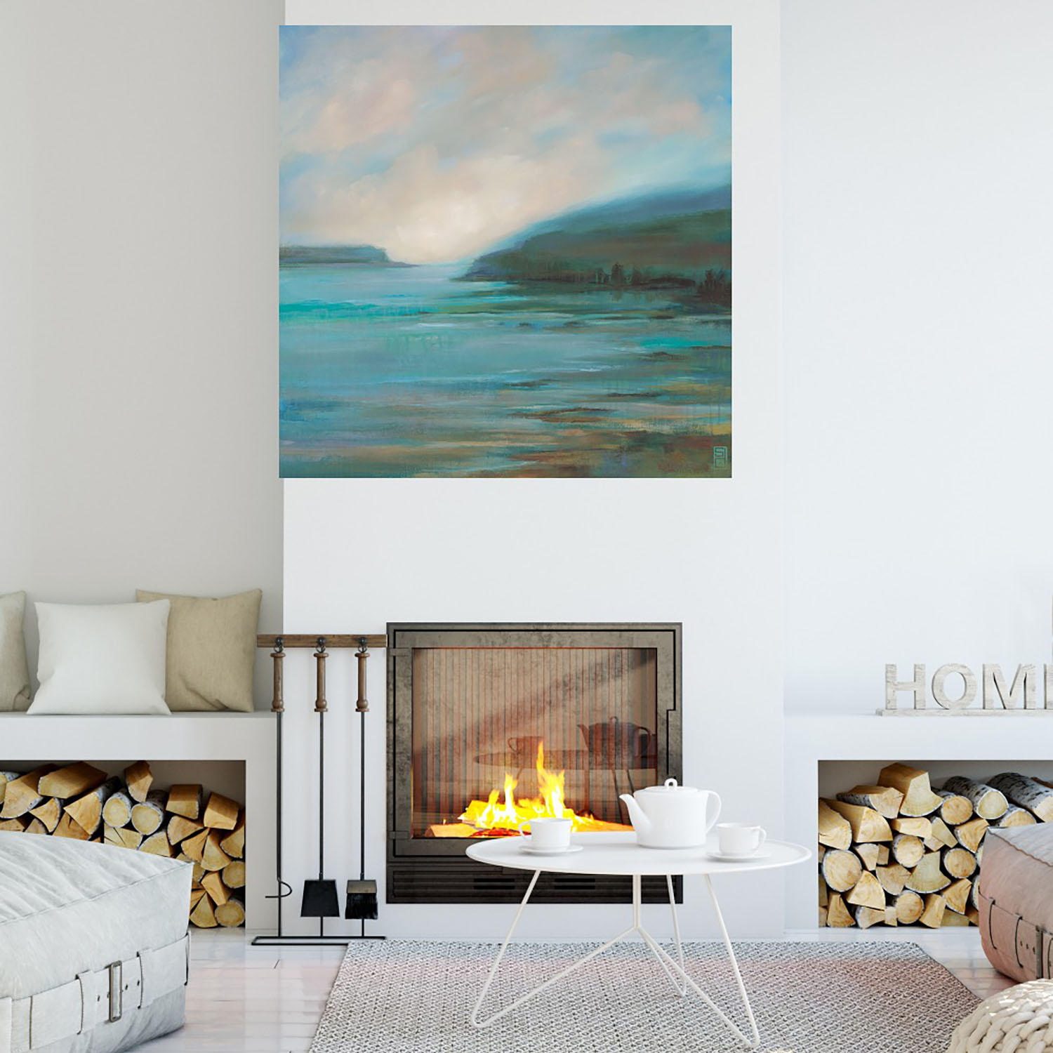 Foto 4 | Cuadro Decorativo - El Viaje - Stacy Daguiar  - Arte Paisaje - Impresión En Lienzo - Fine Art Tj