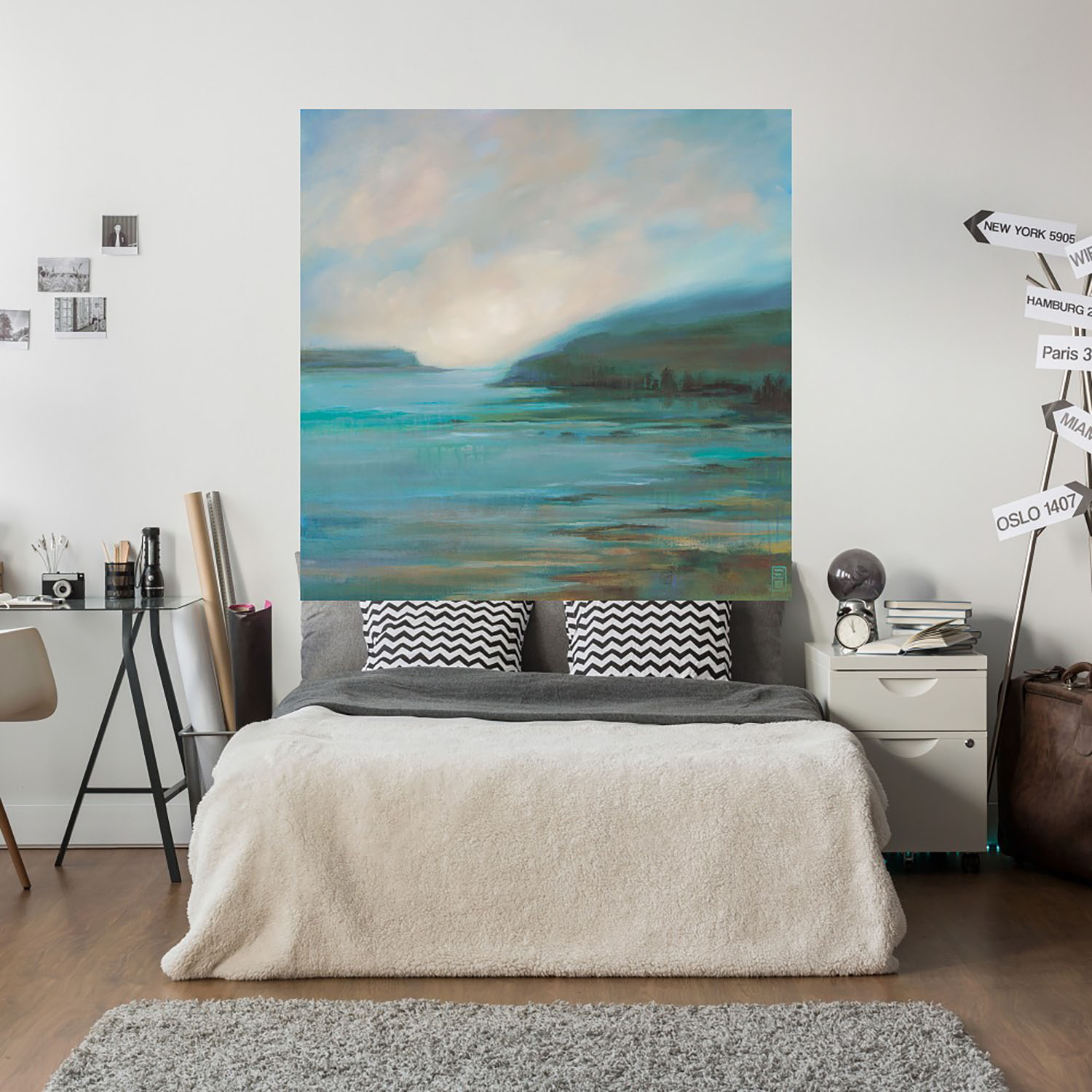 Foto 5 | Cuadro Decorativo - El Viaje - Stacy Daguiar  - Arte Paisaje - Impresión En Lienzo - Fine Art Tj