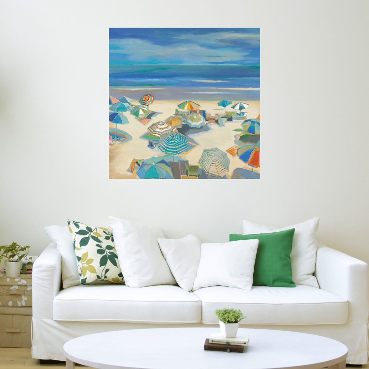 Foto 4 pulgar | Cuadro Decorativo - Fiesta En La Playa - Liz Jardine  - Arte Paisaje - Impresión En Lienzo - Fine Art Tj