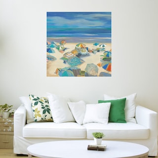 Foto 3 | Cuadro Decorativo - Fiesta En La Playa - Liz Jardine - Arte Paisaje - Impresión En Lienzo - Fine Art Tj