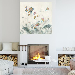 Foto 4 | Cuadro Decorativo - Florecer I - Scott Brems - Arte Floral - Impresión En Lienzo - Fine Art Tj