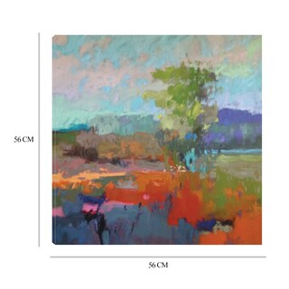 Foto 6 | Cuadro Decorativo - Campo De Color Xii - Jane Schmidt - Arte Abstracto - Impresión En Lienzo - Fine Art Tj