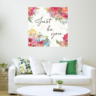 Foto 3 | Cuadro Decorativo - Figuras Florales Ix - Anne Tavoletti - Arte Frases - Impresión En Lienzo - Fine Art Tj