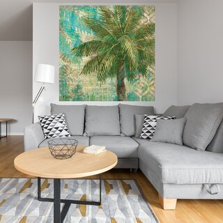 Foto 4 | Cuadro Decorativo - Escape En Aqua Ii - Paul Brent - Arte Floral - Impresión En Lienzo - Fine Art Tj
