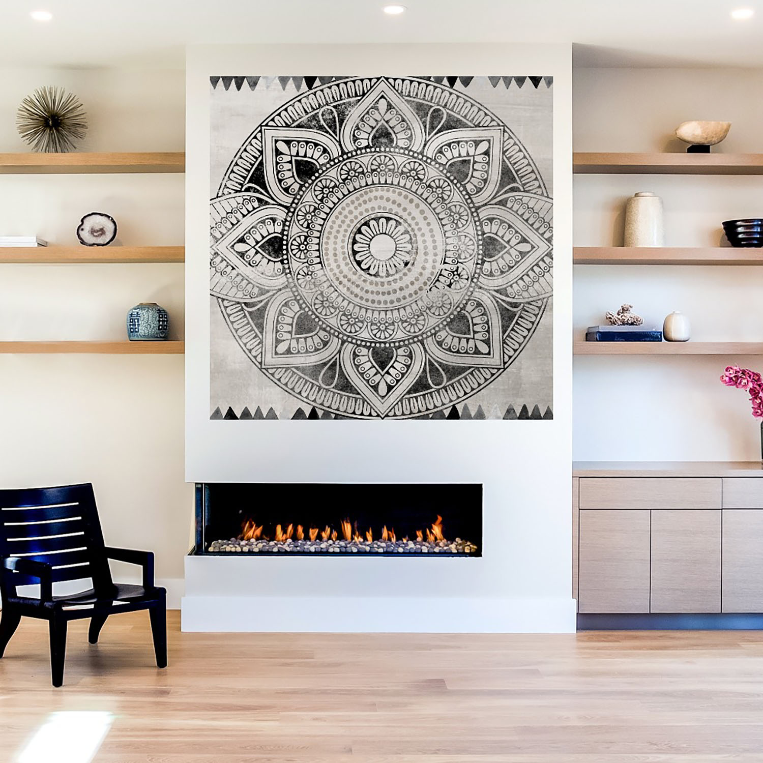 Foto 5 | Cuadro Decorativo - Esferas Blancas I - Dan Meneely  - Arte Abstracto - Impresión En Lienzo - Fine Art Tj