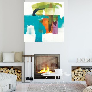 Foto 4 | Cuadro Decorativo - Espíritu Vibrante Ii - Alridge - Arte Abstracto - Impresión En Lienzo - Fine Art Tj