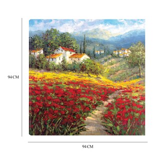 Foto 6 | Cuadro Decorativo - Flor Del País I - Hulsey - Arte Paisaje - Impresión En Lienzo - Fine Art Tj