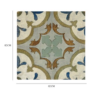 Foto 6 | Cuadro Decorativo - Azulejos Del Viejo Mundo Viii - Silvia Vassileva - Arte Abstracto - Impresión En Lienzo - Fine A