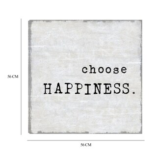 Foto 6 | Cuadro Decorativo - Elige La Felicidad - Jamie Macdowell - Arte Frases - Impresión En Lienzo - Fine Art Tj