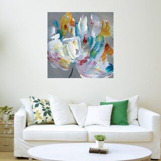 Foto 3 | Cuadro Decorativo - Flor Teñida - Katrina Craven - Arte Abstracto - Impresión En Lienzo - Fine Art Tj