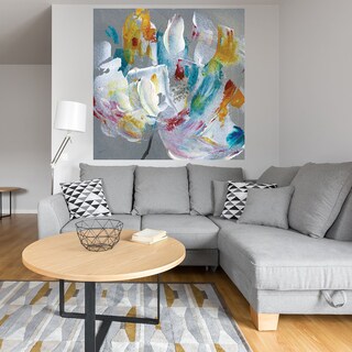 Foto 4 | Cuadro Decorativo - Flor Teñida - Katrina Craven - Arte Abstracto - Impresión En Lienzo - Fine Art Tj