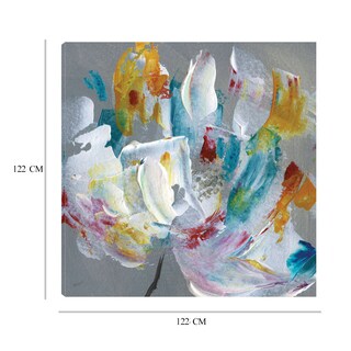 Foto 6 | Cuadro Decorativo - Flor Teñida - Katrina Craven - Arte Abstracto - Impresión En Lienzo - Fine Art Tj