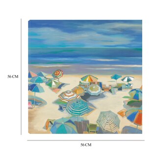 Foto 6 | Cuadro Decorativo - Fiesta En La Playa - Liz Jardine - Arte Paisaje - Impresión En Lienzo - Fine Art Tj