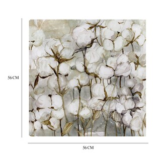 Foto 6 | Cuadro Decorativo - Campo De Algodón - Carol Robinson - Arte Floral - Impresión En Lienzo - Fine Art Tj