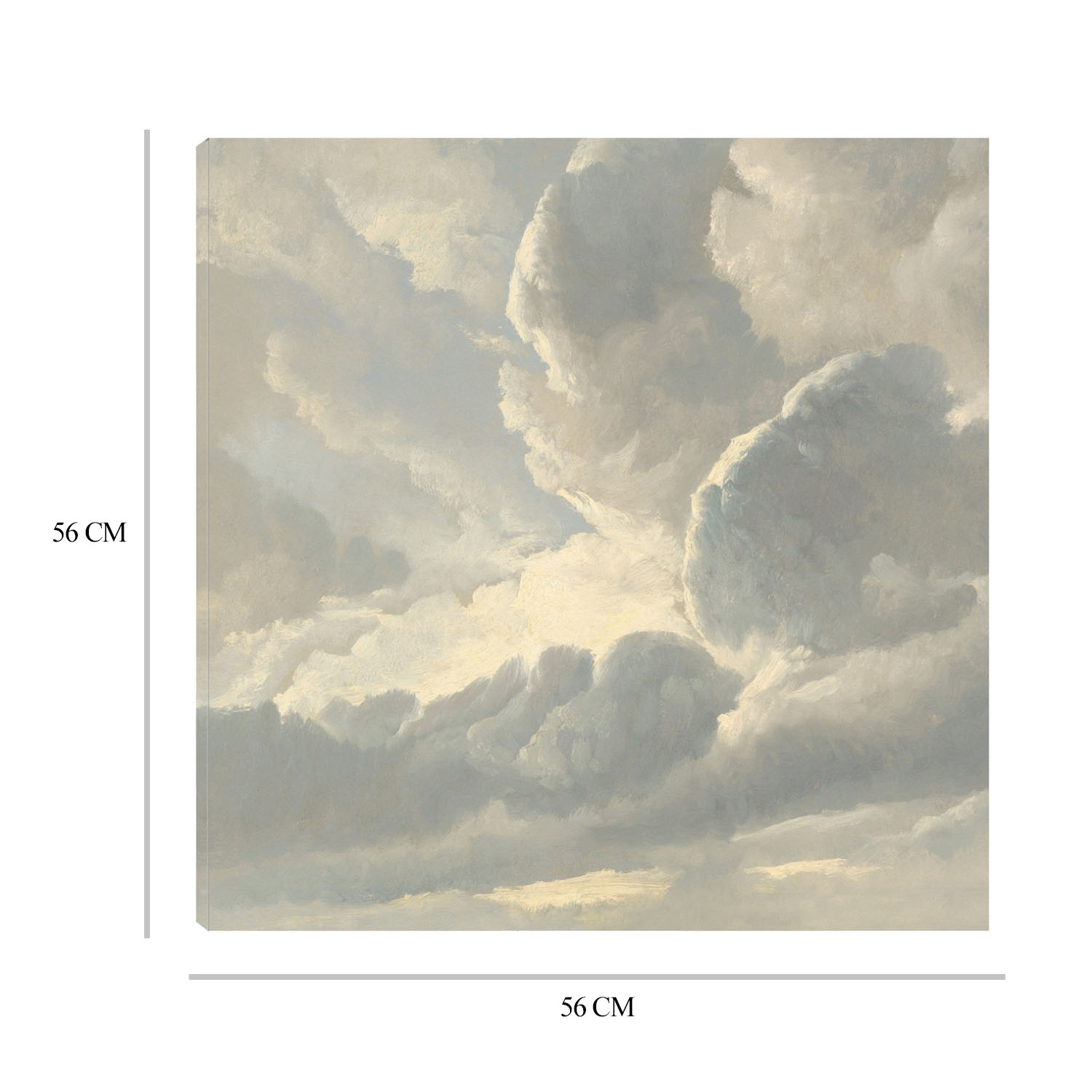 Foto 7 pulgar | Cuadro Decorativo - Estudio De Nubes Iii - Sophia Mann  - Arte Paisaje - Impresión En Lienzo - Fine Art Tj