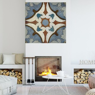 Foto 4 | Cuadro Decorativo - Azulejos Del Viejo Mundo Vii - Silvia Vassileva - Arte Abstracto - Impresión En Lienzo - Fine Art