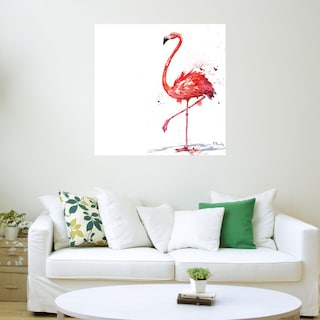 Foto 3 | Cuadro Decorativo - Flamingo De Arianna Ii - Paul Brent - Arte Animales - Impresión En Lienzo - Fine Art Tj