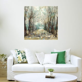 Foto 3 | Cuadro Decorativo - Entre Los Árboles - Studio Arts - Arte Paisaje - Impresión En Lienzo - Fine Art Tj
