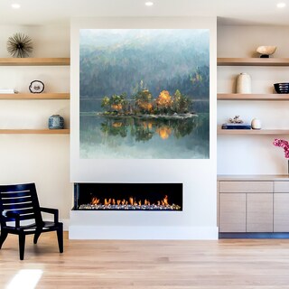 Foto 5 | Cuadro Decorativo - Escape Del Lago - Studio Arts - Arte Paisaje - Impresión En Lienzo - Fine Art Tj