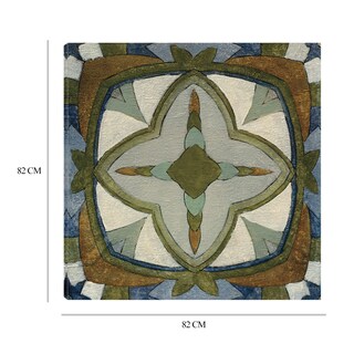 Foto 6 | Cuadro Decorativo - Azulejos Del Viejo Mundo X - Silvia Vassileva - Arte Abstracto - Impresión En Lienzo - Fine Art Tj