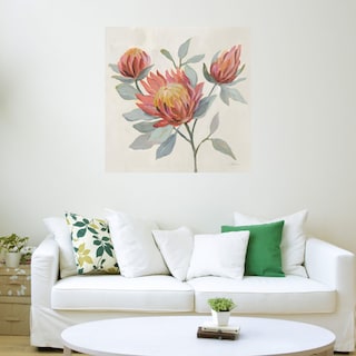 Foto 3 | Cuadro Decorativo - Florecer En El Campo Ii - Silvia Vassileva - Arte Floral - Impresión En Lienzo - Fine Art Tj