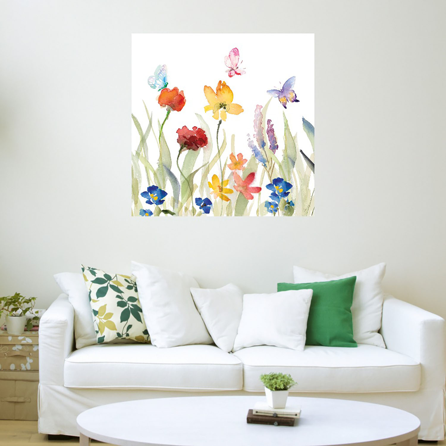 Foto 4 pulgar | Cuadro Decorativo Fine Art Tj Jardín de Flores Silvestres Lanie Loreth Arte Moderno Impresión en Lienzo