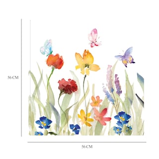 Foto 6 | Cuadro Decorativo Fine Art Tj Jardín de Flores Silvestres Lanie Loreth Arte Moderno Impresión en Lienzo