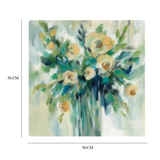 Foto 6 | Cuadro Decorativo Fine Art Tj Jarrón de Flores Silvia Vassileva Arte Moderno Impresión en Lienzo
