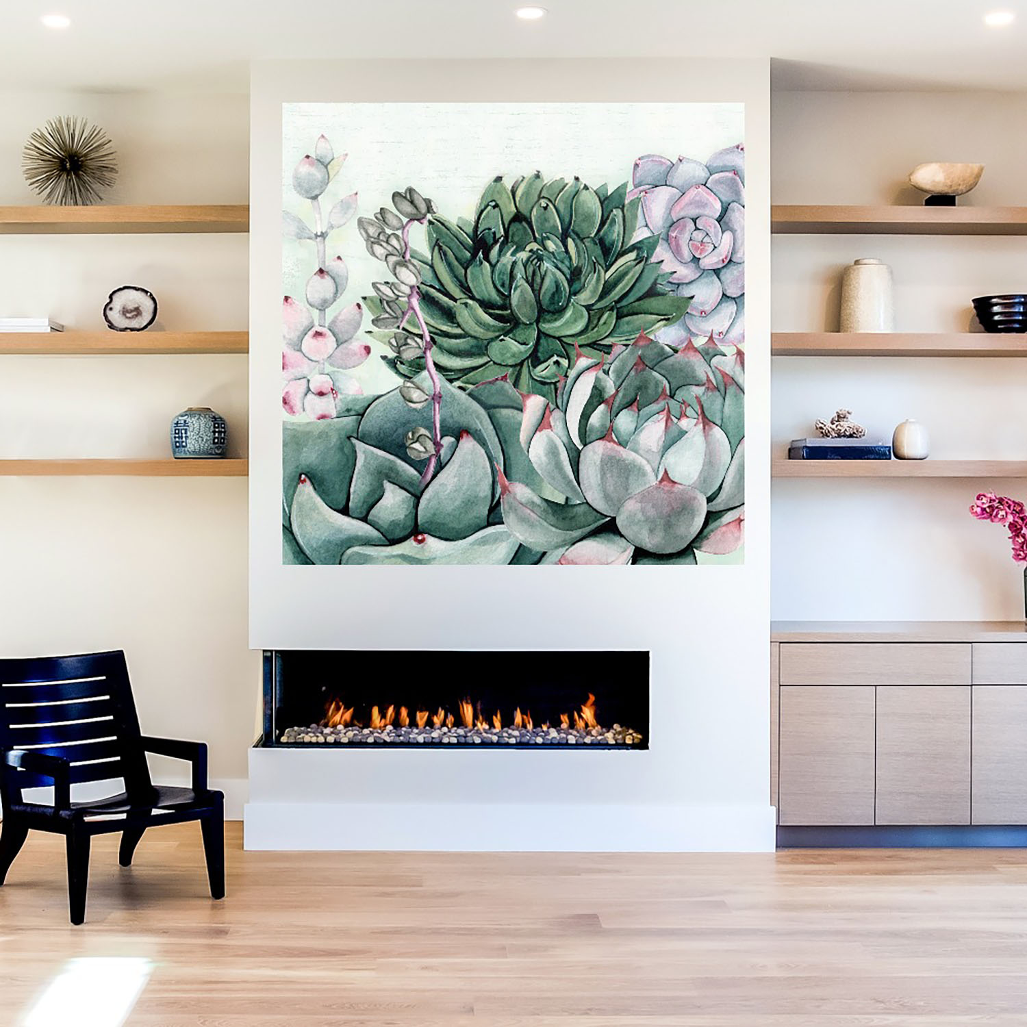 Foto 5 | Cuadro Decorativo - La Década Internacional - Synthia Saint James  - Arte Moderno - Impresión En Lienzo - Fine Art Tj