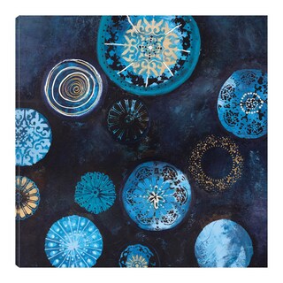 Foto 1 | Cuadro Decorativo - Índigo - Fine Art Tj - Design Fabrikken - Arte Moderno - Impresión En Lienzo