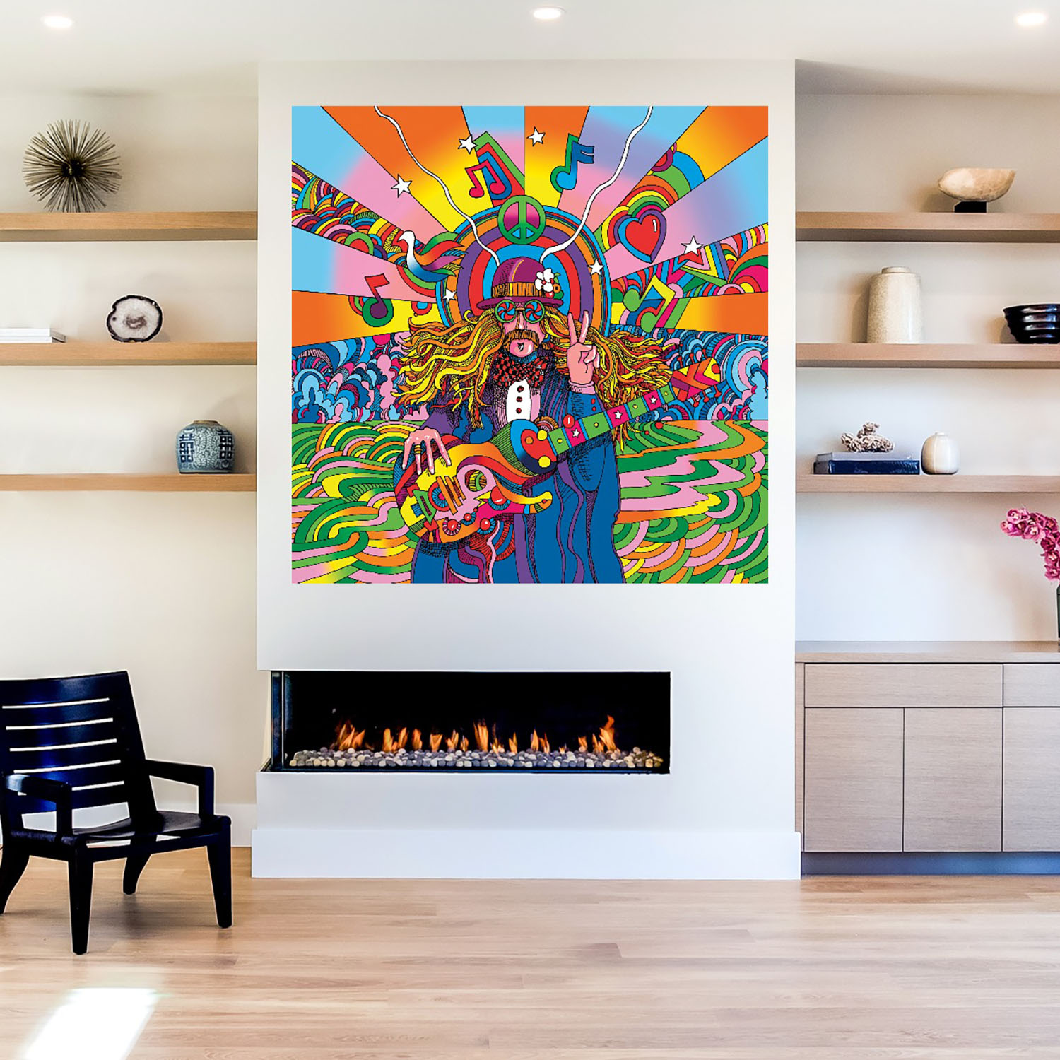 Foto 5 | Cuadro Decorativo - Jardín De Rosas Iv - Daphne Brissonnet  - Arte Moderno - Impresión En Lienzo - Fine Art Tj