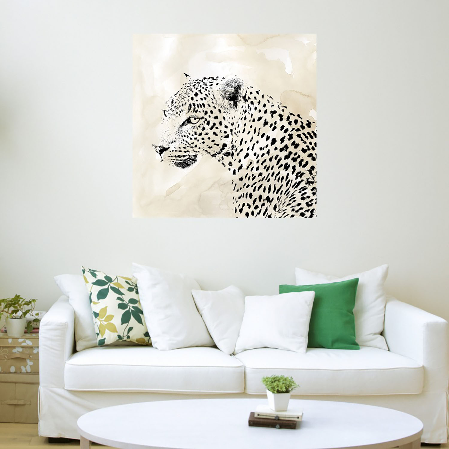 Foto 4 pulgar | Cuadro Decorativo - Manchas De Leopardo Ii - Carol Robinson  - Arte Animales - Impresión En Lienzo - Fine Art Tj