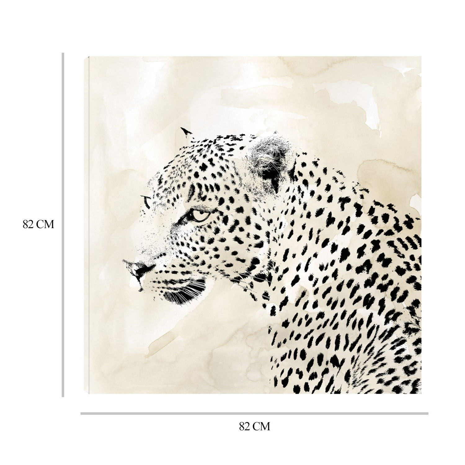 Foto 7 pulgar | Cuadro Decorativo - Manchas De Leopardo Ii - Carol Robinson  - Arte Animales - Impresión En Lienzo - Fine Art Tj